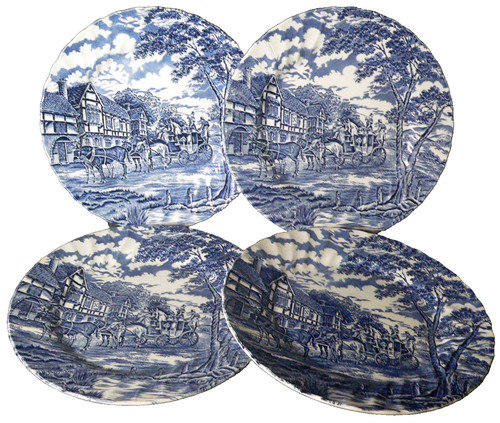 Vier vintage myotts blau - blau, &